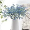 Colorfull Artificial Gypsophila Soft Silicone Real Touch Flowers Artificial Gypsophila for Wedding Home Party Festive Decoration HHAA429