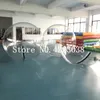 Ücretsiz Kargo Yüksek Kalite 2 m TPU Şişme Su Yürüme Topu Su Haddeleme Topu Su Balon Şişme Insan Hamster Plastik Top
