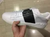 Erkekler Womem Elbise Ayakkabı Pembe Beyaz Siyah Kırmızı Moda Erkek Kadın Nefes Deri Ayakkabı Açık Düşük spor Sneakers 35-46