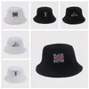 I CAN'T BREATHE Fisherman Hat Black Lives Matter Bucket Hats Summer Fashion Embroidery Sunscreen Caps Party Hats Supply RRA3135