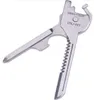 Neuer Suíço + Tech 6 em 1 Utili-Key Mini-Multifunks-Schlüsselring Flach- und Verschlussglas-Schraubendreher Flaaschenöftel