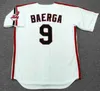 Cleveland 9 Carlos Baerga 7 Kenny Lofton 8 Albert Belle 24 Manny Ramirez 25 Jim Thome Baseball Jersey مخيط 01