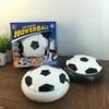 Dropshipping del regalo dei bambini del giocattolo di calcio lampeggiante principale di galleggiamento della palla di scivolamento del disco di calcio di potere dell'aria più nuovo di 28CM