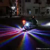 Universal LED Car Motorcycle Chassis Tail Light LED Laser Nevoeiro Luzes Traseiras Antifog Parking Stop Brake Warning Lamp com retai9840386