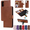 2 W 1 Odłączany skórzany portfel Flip Magnetic Cover Case dla iPhone 11 Pro Max XS XR XS MAX 6 78 Plus Samsung S20 Plus S20 Ultra S10 Note10