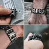 29 in 1 Multifunction Tread Bracelet Outdoor Bolt Driver Tools Kit Travel Friendly Wearable Multitool Stainless Steel Hand Tools Y7749986