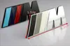 Chrome Metal M Power Car Front Grill M Badge Logo Emblem för BMW X1 M3 X5 E46BLACK8969410