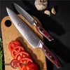 Grandsharp ensemble de couteaux de cuisine Chef utilitaire couteaux damas vg10 japonais damas acier amélioration de l'habitat Gadgets de cuisine japonais K8108036