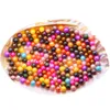 Perle coltivate d'acqua dolce naturali di alta qualità 6-7mm perle sfuse tinte rotonde all'ingrosso Accessori per gioielli con perle d'acqua dolce fai da te