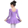 子供のBallerina Blue Ballet Dress Leotards体操ツツチ女の子の子供たちのダンス衣装ダンス服ダンサー服服1