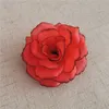 200st 8cm 21Colors Silk Rose Artificial Flower Heads DIY Flower for DIY Wedding Wall Arch Bouquet Bakgrund Decoration Festival 5131676