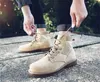 Hot Sale 2020 Höst New Martin Boots Mäns Fashion Trend High-Top Casual Wild No-Slip Slitstarka Utomhus Stövlar