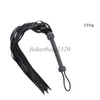 Bondage Alta Qualidade Suave Ovelha De Couro Chicote Flogger Lidar com Borlas RolePlay A876