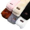 2019 designer lenço para mulheres nova versão coreana 80cm * 12cm cinco cores lenços manter quente