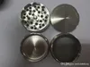 40mm/50mm/55mm/63mm/75mm chromium crusher tobacco grinder for herb Big zicn metal tobacco herb grinders for smoking