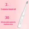 Electric Toothbrush with 3 Replacement Head Sonic Wave Rechargeable Top Quality Smart Chip Toothbrush Head Replaceable Whitening Tooth brush