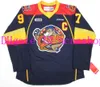 QQ88 OHL ERIE OTTERS JERSEY 12 Алекс ДеБРИНКАТ 97 Коннор МакДэвид 17 Тейлор Раддиш 19 Дилан Стром 44 Трэвис Дермотт Хоккейные майки