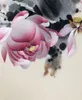 Artigianato d'arte fatto a mano 100% filo di seta di gelso finito ricamo Suzhou non include cornice, decorazioni per la casa pittura loto e pesci, 40 * 60 cm