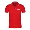 Luxe Polo Heren T-shirts Balr Street Tide Brand Short-Mouwen Ronde hals Losse Katoenen Katoenen Mannen Persoonlijkheid Heren T-shir