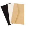 No 5 Davet Zarfları Ofis Okulu Kraft Bej Siyah Kağıt Zarf Mesaj Kartı Mektubu Sabit Depolama Kağıdı Hediye 22x11cm