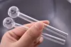 4 Zoll Dicke Glas Ölbrenner Rohr Löffel Pyrex Ölbrenner Glasrohre Handpfeifen für Rauchzubehör Werkzeug DHL-frei