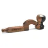 Handmade Wood Pipe Bend Pipe Photinia Wood Pipe Spot