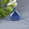 12*15mm Gradient and transparent love at first sight love glass beads men and women jewelry small pendant GSLLZ010 Handmade Lampwork