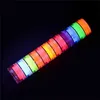 12 colori ombretto in polvere opaco al neon pigmento fluorescente set di trucco metallico palette di ombretti glitter polvere per unghie