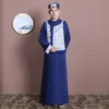 Traditional Chinese clothing for men cheongsam Chinese tang suit robe ancient costume national Groom Wedding Suit film TV stage wear