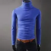 Suéter dos homens Helisopus 2021 Mens Casual Turtleneck Man Knited Slim Fit Marca Camisola Pullovers Masculino1