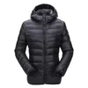 packable down jacket dames