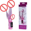 Double Penetration Toy Vibrating Dildo 6 Mode Vibradores Femininos G Spot Vibrators ,Dual Motor Anal Dildo Vibrator Sex Products .