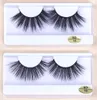 Commercio all'ingrosso 25mm Lashes 10 stili 25mm Ciglia di visone Ciglia finte Striscia spessa Ciglia di visone Trucco Ciglia di visone lunghe drammatiche alla rinfusa