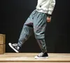 Męskie japońskie duże 5xl Hip Hop Clothing Streetwear Spodnie Cross Pants Mężczyźni workowate joggery męskie spodnie