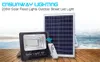 Solar Spotlight LED 200W Super Bright Solar Painel Projector à prova d'água IP67 da lâmpada de rua com controle remoto + da em US