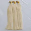 DHL Fedex Free CE Certyfikat prostej fali 100 Virgin Human Hair Best for Braiding Blonde Color 613 400gr Lot