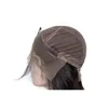 Perruques Lace Front Wig malaisiennes naturelles, produits capillaires lisses et soyeux, couleur naturelle, 10 à 32 pouces, partie libre centrale