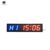 Hong Hao Sign LED Display Coutndown/Up Stoptwatch Muti-Faction 6 أرقام عن بُعد توقيت صالة الألعاب الرياضية عن بُعد مع مقبض للبيع