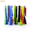 wholesale Hookah 14mm silicone downstem accessories glass water smoking pipe bubbler downstem silicone bongs smoking accessories