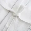 نجم ملابس الرجال للرجال El Cotton Waffle Bathrobe Lene Summer Kimono Men Men Bath Robe بالإضافة إلى حجم النساء يرتدي ملابس العروس