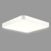 Lampada da soffitto a LED quadrata ultra sottile da 48 W, per bagno, cucina, soggiorno, luce diurna/bianco caldo dimmerabile.