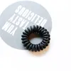 4PCS Koreanische Elastische Haarbänder Mode Telefon Draht Haar Krawatten Donut Pferdeschwanz Frisur Gum Frauen Mädchen Spirale Scrunchies Set