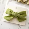 Épingles à cheveux en tissu de vente chaude européenne et américaine pour enfants filles Bowknot pinces à cheveux en forme de papillon accessoires de cheveux de mode