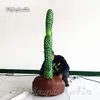 Simulierte aufblasbare Zimmerpflanzen-Kakteen, 1,5 m/2 m, Sukkulenten-Modell, luftgeblasene Kaktus-Replik für Vergnügungspark-Themendekoration