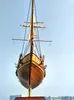 NIDALE model Scale 196 Classics Antique Battleship wooden model kits HARVEY 1847 wooden Sailboat model Y1905308257633