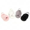 Baby fleece shoes Infant faux fur First Walkers Shoes fashion Soft bottom Toddler Plush Cotton shoes 4 colors