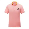 Summer Shirt Men Casual Cotton Solid Color Poloshirt Men's Breathable Tee Shirt Golf Tennis Clothes New