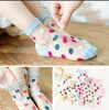 Kids Socks Baby Thin Wave Point Socks Infant Girls Summer Mesh Breathable Lovely Princess Sock Children Fashion Casual Tube Socks CYP807