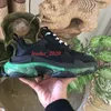 Balenciaga Shoes  Neue Art und Weise Marken-Kristall Bottom Paris Triple S Herren Designer-Turnschuhe Weinlese-Vati-Plattform-Frauen Luxus-Freizeitschuh Flach-Sport-Trainer