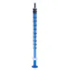 100pcs/ Lab Supplies 1ml Plastic Disposable Injector Syringe For Refilling Measuring Nutrient Tools Feeding , Mixing Liquids No Needles